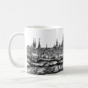 Stadt Lübeck in Norddeutschland Kaffeetasse