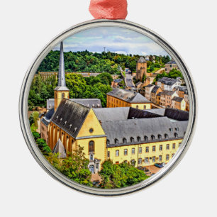 Stadt Luxemburg Ornament Aus Metall