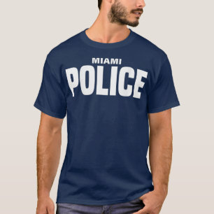 Stadt Miami Polizeibeamte Florida Policeman T-Shirt
