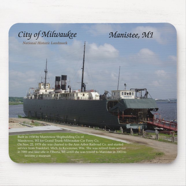 Stadt Milwaukee Mousepad (Vorne)