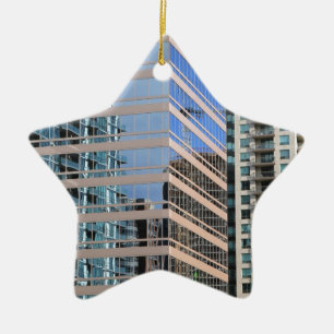 Stadt-moderne Architektur Keramik Ornament