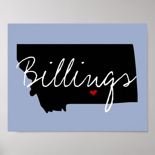 Stadt Montana Poster (Vorne)