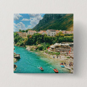 Stadt Mostar - Bosnien und Herzegowina Button