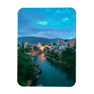 Stadt Mostar - Bosnien und Herzegowina Magnet