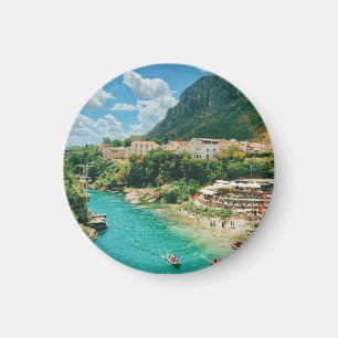 Stadt Mostar - Bosnien und Herzegowina Magnet