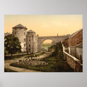 Stadt Namur, Belgien Poster