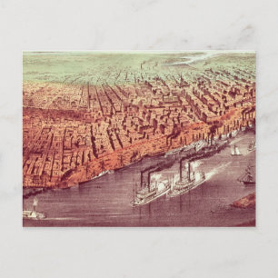 Stadt New Orleans Postkarte