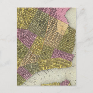 Stadt New York 2 Postkarte