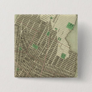 Stadt New York Button