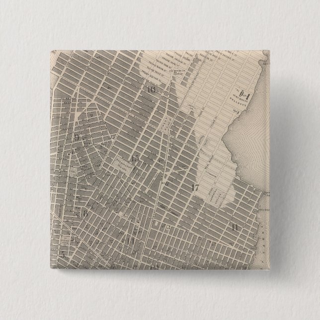 Stadt New York Button (Vorderseite)