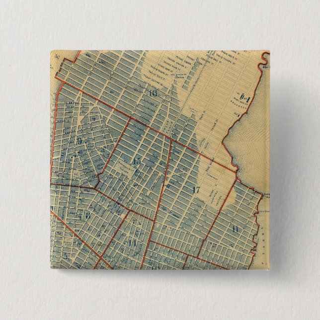 Stadt New York Button (Vorderseite)