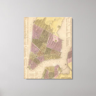 Stadt New York Leinwanddruck