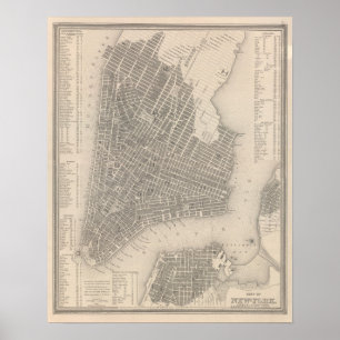 Stadt New York Poster