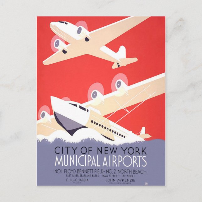 Stadt New York Postkarte (Vorderseite)