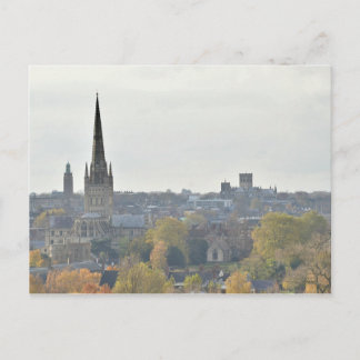 Stadt Norwich Postkarte