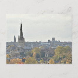 Stadt Norwich Postkarte
