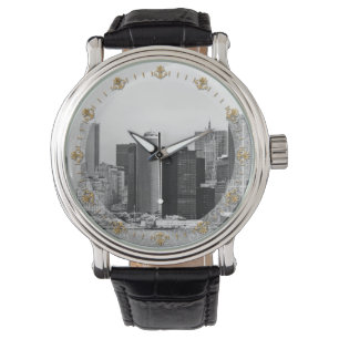 Stadt - NY - Finanzviertel - BW Armbanduhr