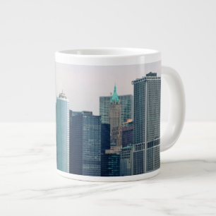 Stadt - NY - Finanzviertel Jumbo-Tasse