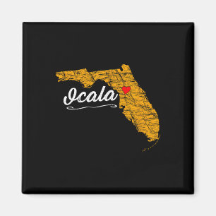 Stadt Ocala - Florida Urlaubs-Souvenir-Waren - Magnet