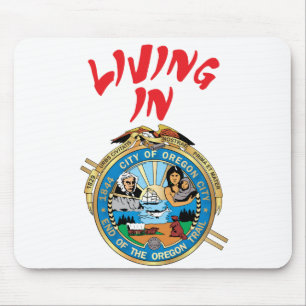 Stadt Oregon Mousepad