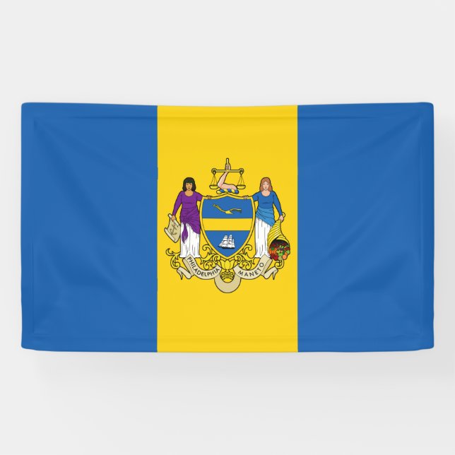 Stadt Philadelphia (Pennsylvania) Banner (Horizontal)