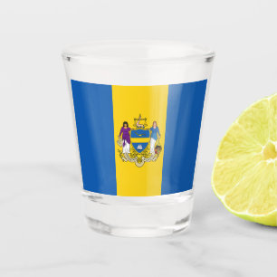Stadt Philadelphia (Pennsylvania) Schnapsglas