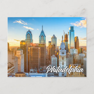 Stadt Philadelphia, Pennsylvania, USA Postkarte