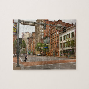 Stadt - Pittsburgh PA - Laufe spät dran