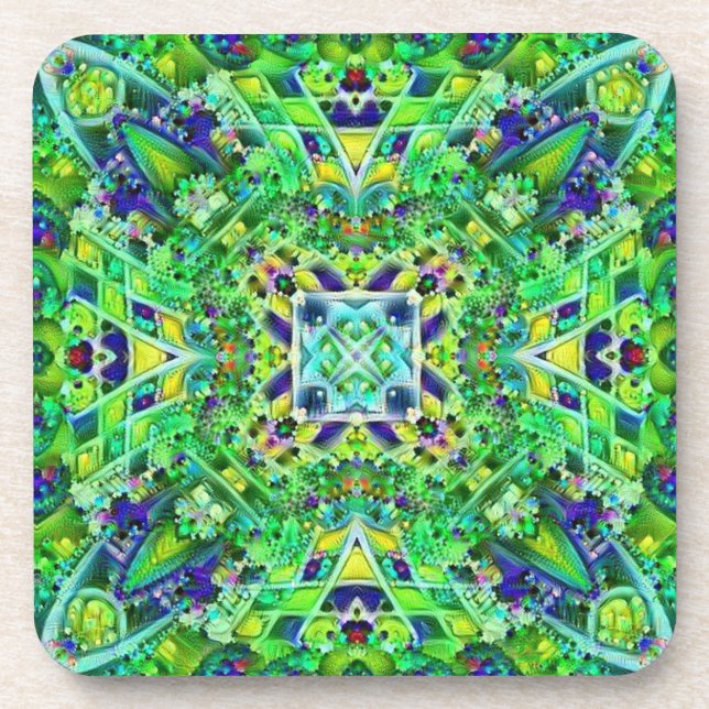 Stadt-Planung Getränkeuntersetzer (Vorderseite)