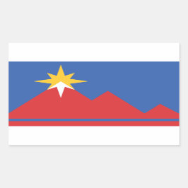 Stadt Pocatello Flag Stickers