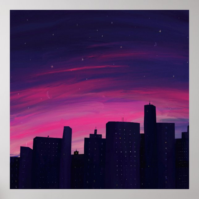 Stadt Poster (Vorne)