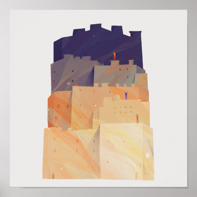 Stadt Poster (Vorne)