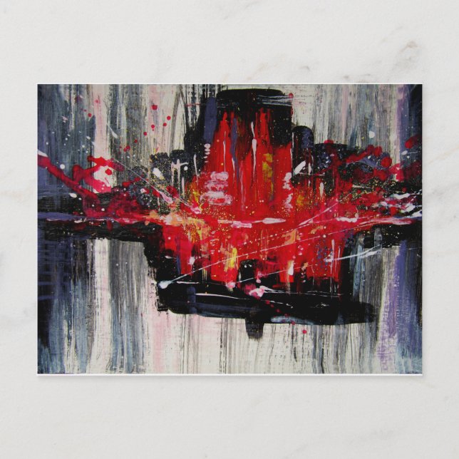 Stadt Postkarte (Vorderseite)