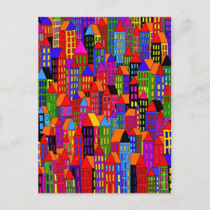 'Stadt' Postkarte