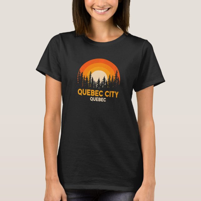 Stadt Quebec 6 T-Shirt (Vorderseite)