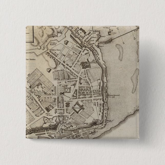 Stadt Quebec Button (Vorderseite)