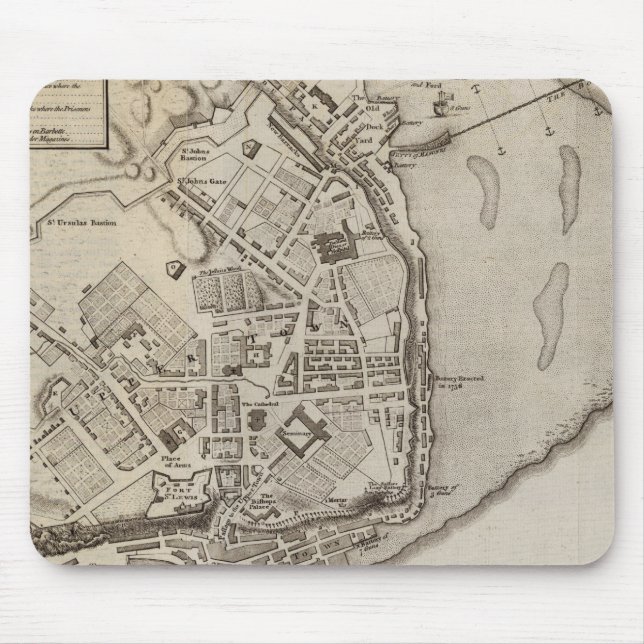 Stadt Quebec Mousepad (Vorne)