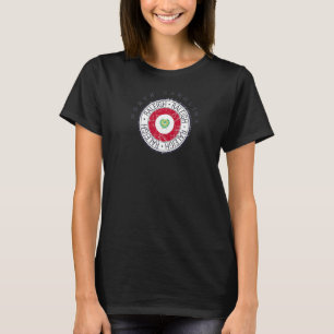 Stadt Raleigh Flagge North Carolina Staat Siegel N T-Shirt