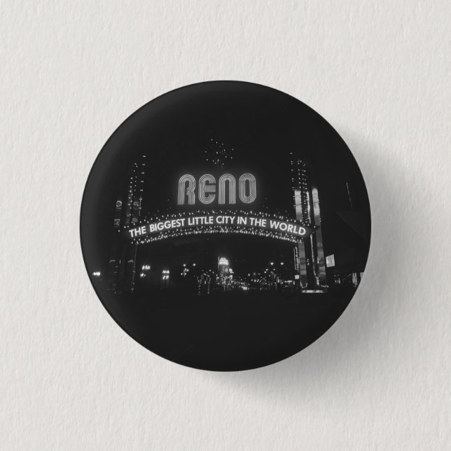 Stadt Reno Button (Vorderseite)