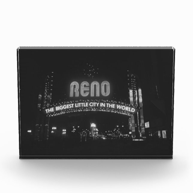Stadt Reno Fotoblock (Vorderseite)