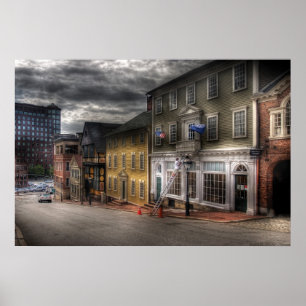 Stadt - Rhode Island - Providence 2007 - Thomas St Poster