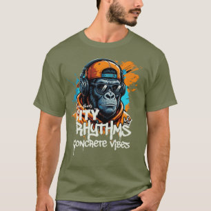 Stadt Rhythmen – Urbane Beats und Beton-Vibes Stra T-Shirt