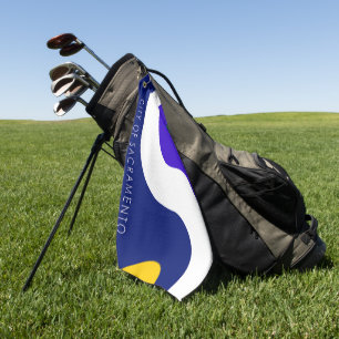 Stadt Sacramento (Kalifornien) Golfhandtuch
