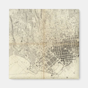 Stadt San Francisco und seine Umgebung, Kalifornie Magnet