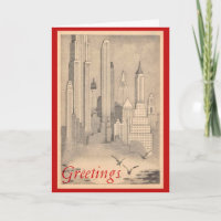 Stadt-Skyline-Karte