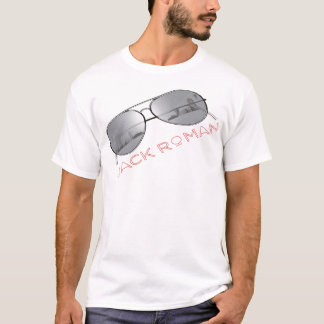 Stadt-Sonnenbrille-Schwarzes T-Shirt
