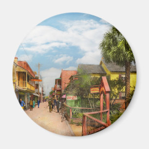 Stadt - St. Augustine Florida - Cozy Inn 1908 Magnet