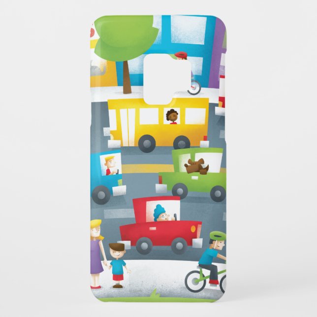 Stadt-Straße Case-Mate Samsung Galaxy Hülle (Rückseite)