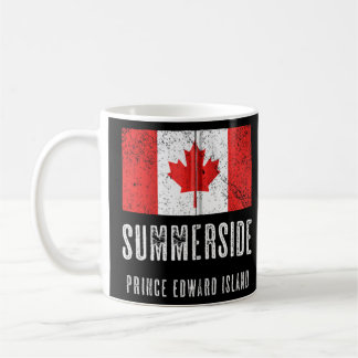 Stadt Summerside Kanada Kanadische Flagge Merch Zi Kaffeetasse