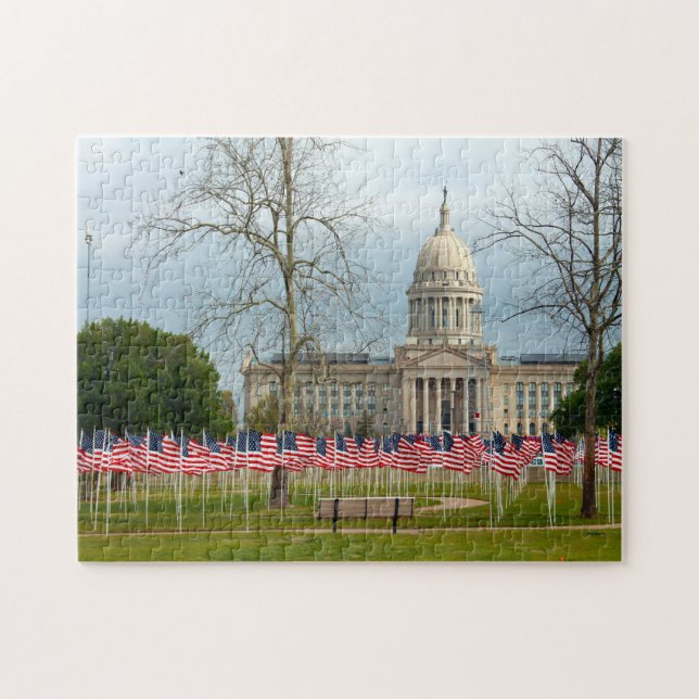 Stadt Szene Oklahoma. (Horizontal)